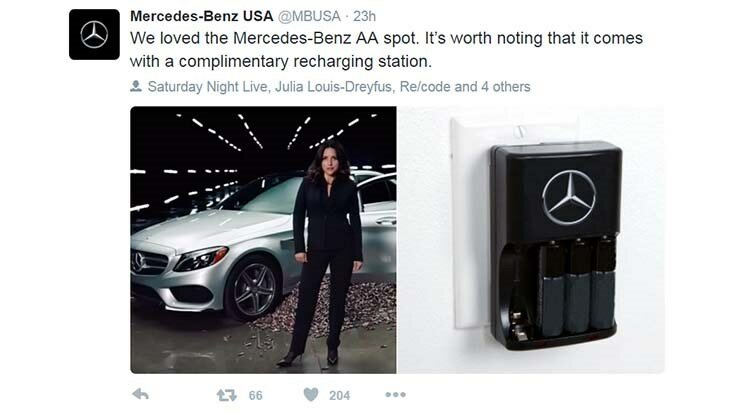 mercedes-snl-tweet